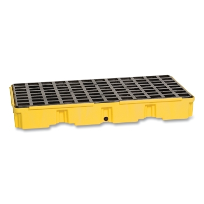 2 Drum Modular Platform-Yellow w/Drain MPN:1632D
