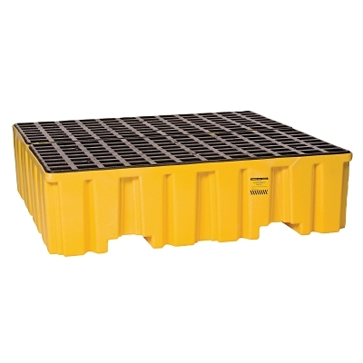 EPALLET4 Drum Sq Lgcapyel Wo/Drain Yel 132 Gal MPN:1640ND