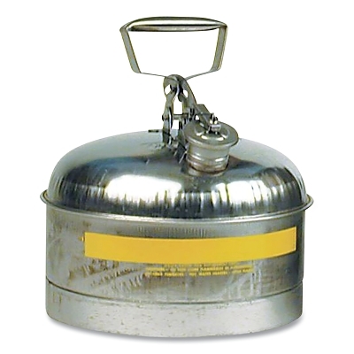 2-1/2 Gal Stainless Steel Safety Can w/Teflo MPN:1313