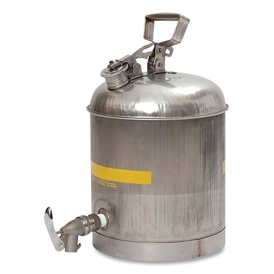 5GAL. Ss Faucet Safety Can w/Ss Eco Fa MPN:1327