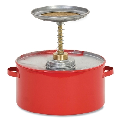 2QT Safety Plunger Can MPN:P702