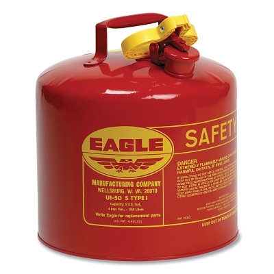 5 Gal Safety Can Ul & Fmapproved- MPN:UI50S