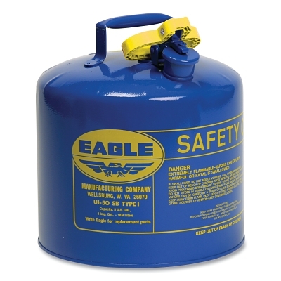 5GAL Blue Type 1 Safetycan MPN:UI50SB