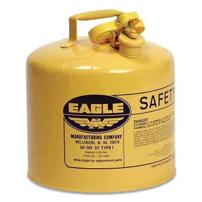 5GAL Yellow Type I Safety Can MPN:UI50SY