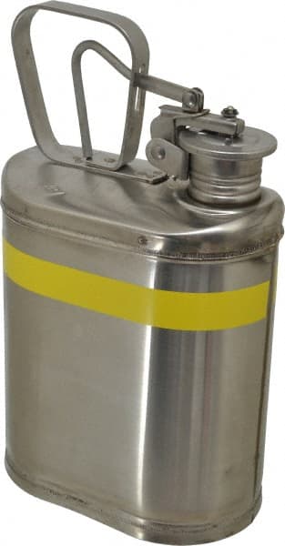 Safety Can: 1 gal, Stainless Steel MPN:1301