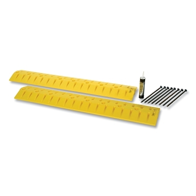 00124 6' Speed Bump Cable Guard Yellow MPN:1792