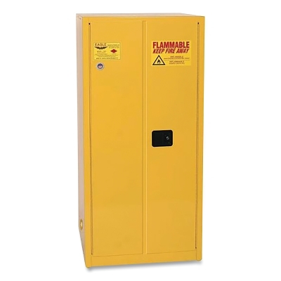 60GAL. CAP. Safety Storage Cabinet Two Door Ma MPN:1962X