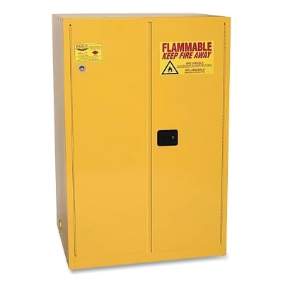 90GAL. 2-Door Safety Storage Cabinet 2 Shelves MPN:1992X
