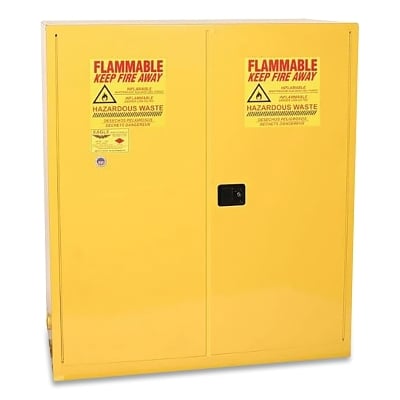 110 Gallon Drum Safety Storage Cabinet MPN:HAZ1955X
