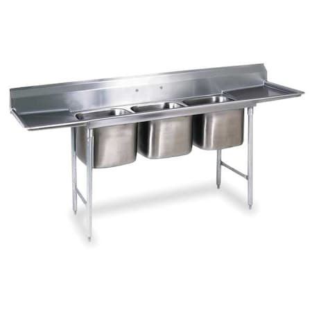 Kitchen Sink 16 in x 20 in, 3, 2, Floor MPN:314-16-3-18-SL