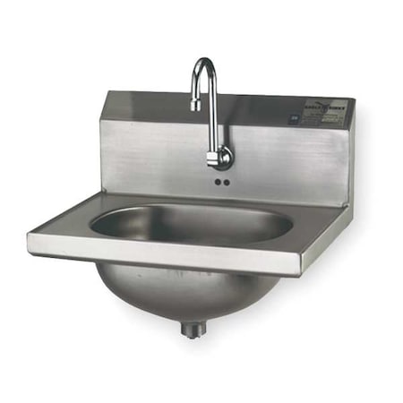 Hand Sink, Wall, 18-7/8 In. L, 14-3/4 In. W MPN:HSA-10-FE