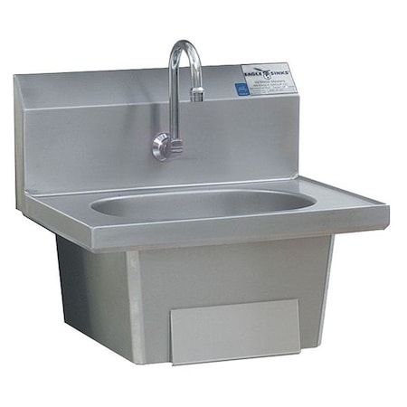 Hand Sink, Wall, 14-3/4 In. L, 18-7/8 In. W MPN:HSA-10-FKP