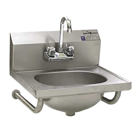 Hand Sink, Wall, 18-7/8 In. L, 14-3/4 In. W MPN:HSA-10-FTWS