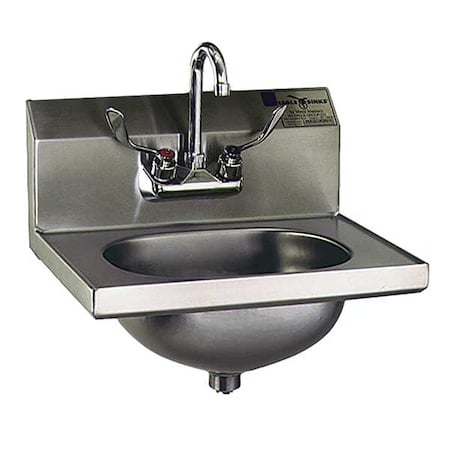 Hand Sink, Wall, 18-7/8 In. L, 14-3/4 In. W MPN:HSA-10-FW