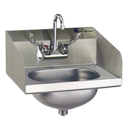 Hand Sink, Wall, 18-7/8 In. L, 14-3/4 In. W MPN:HSA-10-FW-LRS