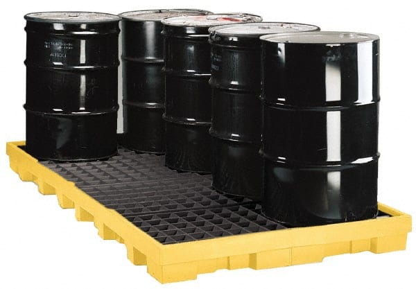 Spill Platform: 8 Drum, 90 gal, 10,000 lb, Polyethylene MPN:1688