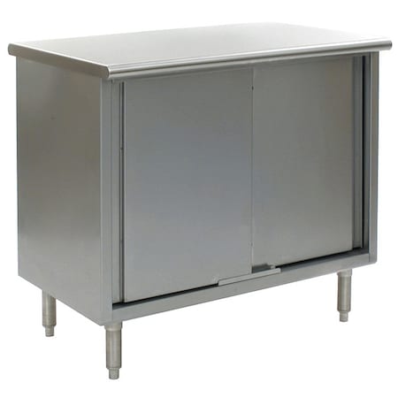 Cabinet Workbench, Silver, 30