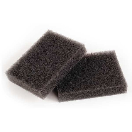 Blower Filter, Replacement, 2 x 3 in., PK2 MPN:OPACC62