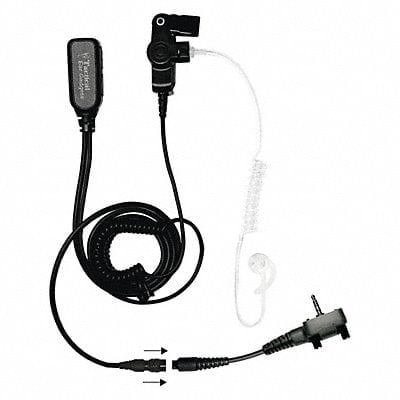Long Tube Lapel Microphone Black MPN:EP1322QR