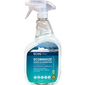 ECOS™ Pro EcoBreeze® Odor Eliminator Lavender Vanilla 32 oz. 6/Pack - PL9840/6 PL9840/6