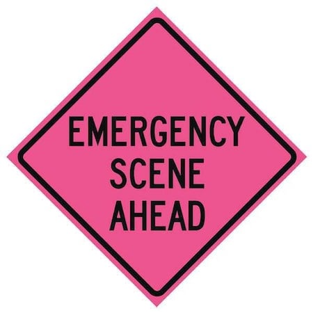 Bright Pink Roll Up Sign, 36