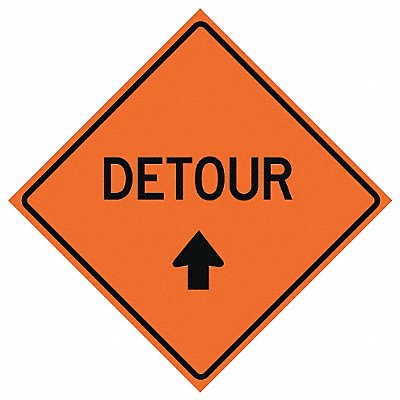 G7233 Detour Traffic Sign 36 x 36 MPN:669-C/36-MFO-D