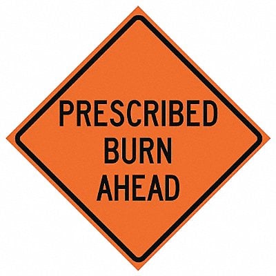 Prescribed Burn Traffic Sign 36 x 36 MPN:669-C/36-MO-PBA