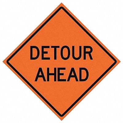 G7234 Detour Traffic Sign 48 x 48 MPN:669-C/48-EMO-DA