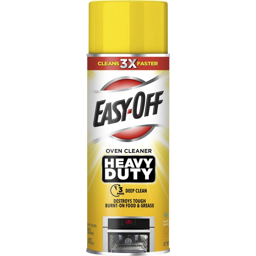 Easy-Off Heavy Duty Oven Cleaner - Liquid - 14.5 fl oz (0.5 quart) - Fresh Scent - 6 / Carton - White MPN:RAC87980