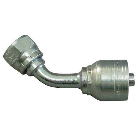 Hose Fitting, Crimp, Metric, 45, 3/8, M18X1.5 MPN:1A10DLA6