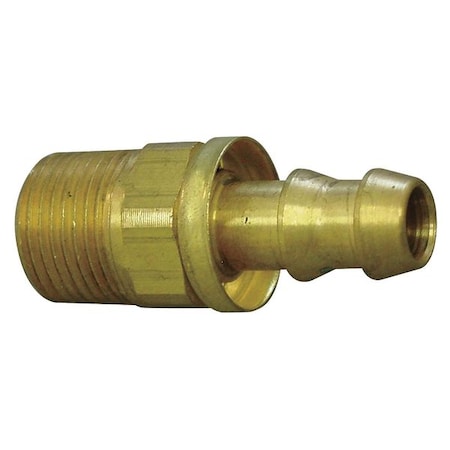 Hydraulic Hose Fitting, Straight, 1/2 MPN:4738-8-8B
