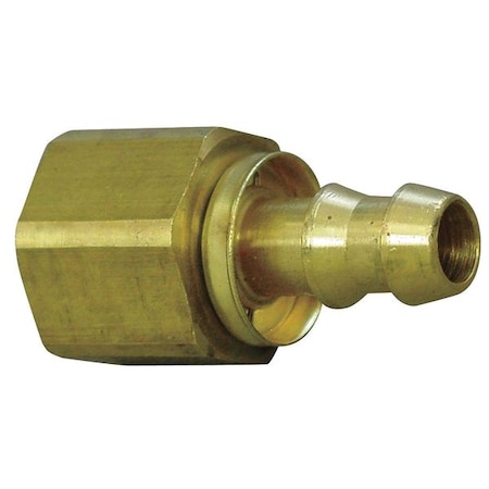 Hydraulic Hose Fitting, Straight, 1/2 MPN:4753-8-8B