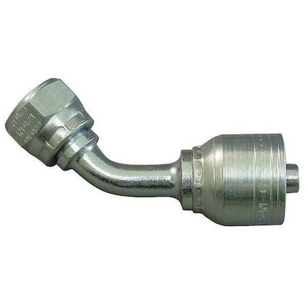 Hydraulic Hose Fitting, 45deg Elbow Shape MPN:4S12DSA8