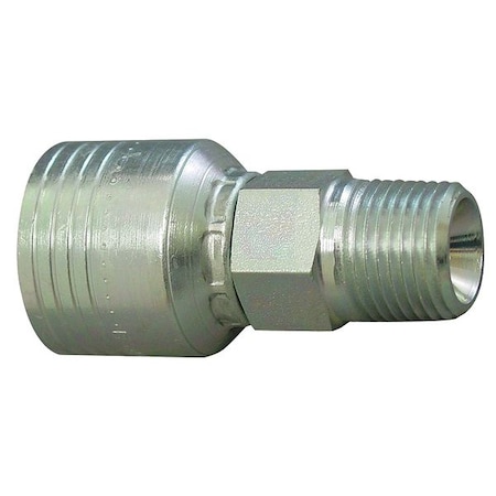 Hydraulic Hose Fitting, Straight Shape MPN:4SA8MP10