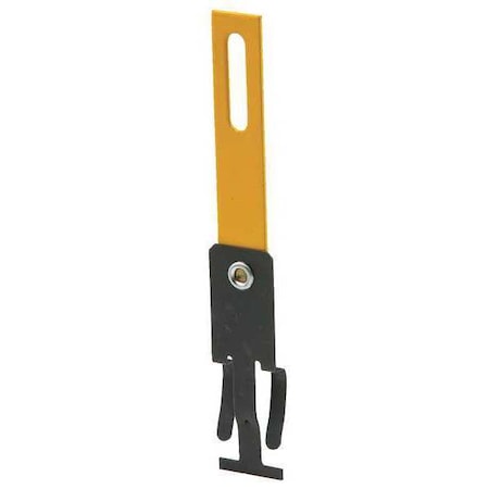 Drop Wire Clip, Conduit; Pipe Use, 1/4 in, Steel, Painted MPN:BA311