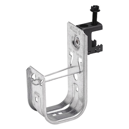 J-Hook, 1/8-1/2In Flange, 3/4In Max Cap MPN:BCH12-C1