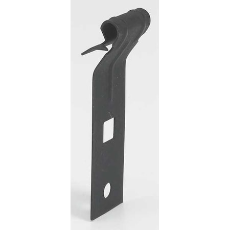 Flange Clip, Conduit Use, Steel, Zinc Phosphate MPN:BF4