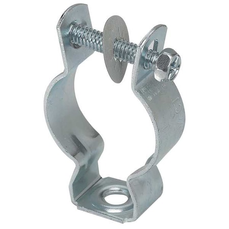 Clamp, Conduit; EMT; Pipe; Strut Use, 1 in, Steel, Zinc Plated MPN:BL1420