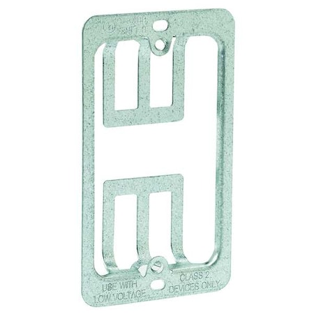 Communication Bracket, 1 Gang, Pre-Galvanized Steel, Single Gang Box Type MPN:BB10