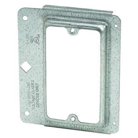 Communication Bracket, 1 Gang, Pre-Galvanized Steel, Single Gang Box Type MPN:BB15