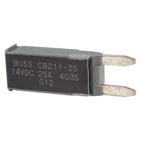Automotive Circuit Breaker, CB211 Series, 25 A MPN:CB211-25