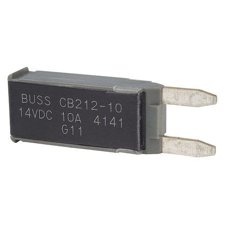 Automotive Circuit Breaker, CB212 Series, 10 A MPN:CB212-10