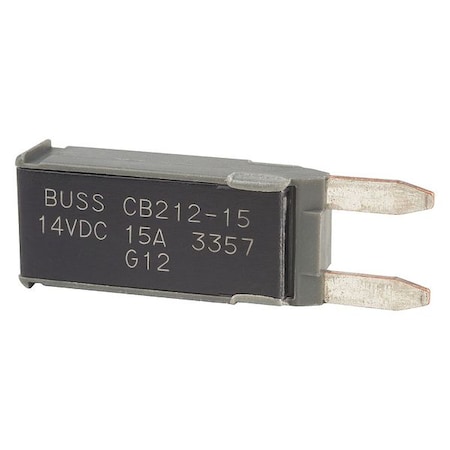 Automotive Circuit Breaker, CB212 Series, 15 A MPN:CB212-15
