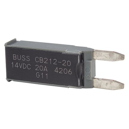 Automotive Circuit Breaker, CB212 Series, 20 A MPN:CB212-20