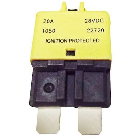 Automotive Circuit Breaker, CB227 Series, 20 A MPN:CB227-20