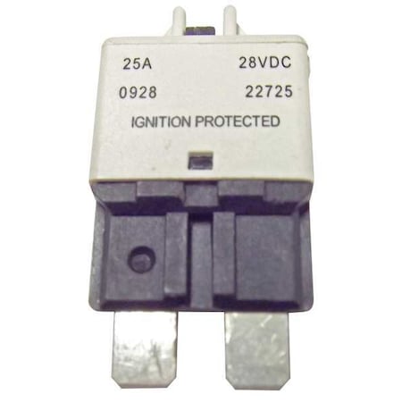 Automotive Circuit Breaker, CB227 Series, 25 A MPN:CB227-25