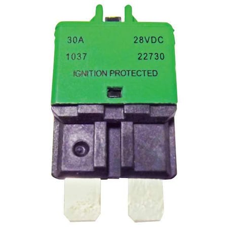 Automotive Circuit Breaker, CB227 Series, 30 A MPN:CB227-30