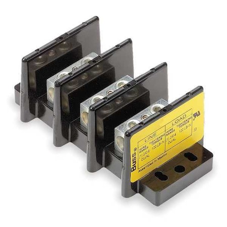Power Distribution Block, Open, 2 Pole, 310 A Copper, 600 V AC/DC MPN:16005-2