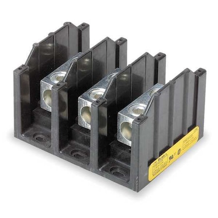 Power Distribution Block, Open, 3 Pole, 310 A Copper, 600 V AC/DC MPN:16303-3