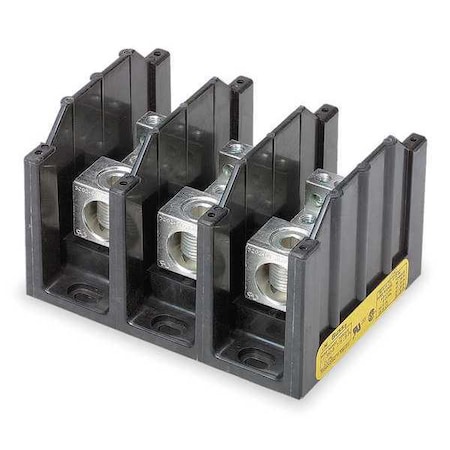 Power Distribution Block, Open, 3 Pole, 310 A Copper, 600 V AC/DC MPN:16323-3